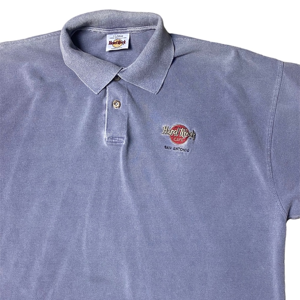 Vintage 90s Hard Rock Cafe Las Vegas Polo Shirt